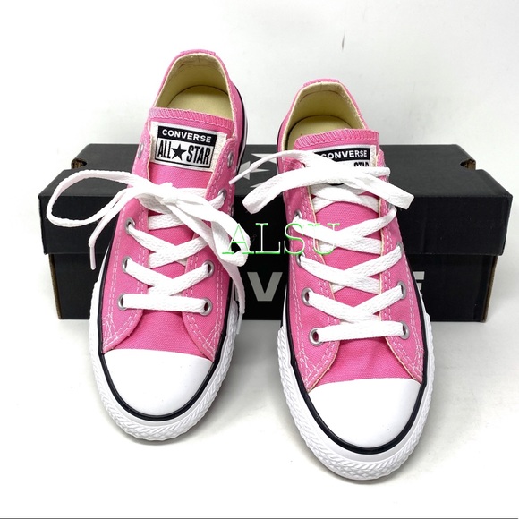 Converse Chuck Taylor Shoes Kid’s All Star Classi Low Pink Casual Size 3J238 - Picture 5 of 10
